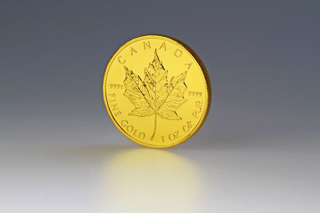 Münzenankauf - Goldmünzen Maple Leaf verkaufen